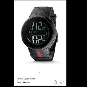 I-Gucci Digital Watch